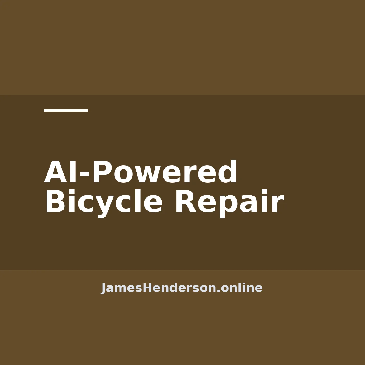 AI-Powered Bicycle Repair