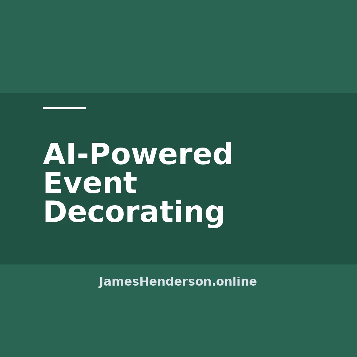 AI-Powered Event Decorating