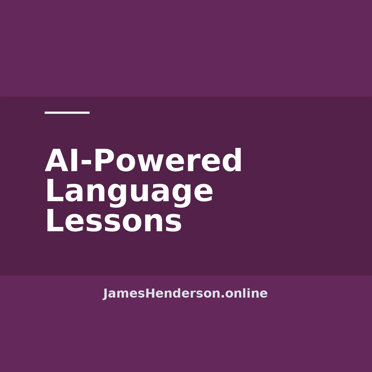 AI-Powered Language Lessons