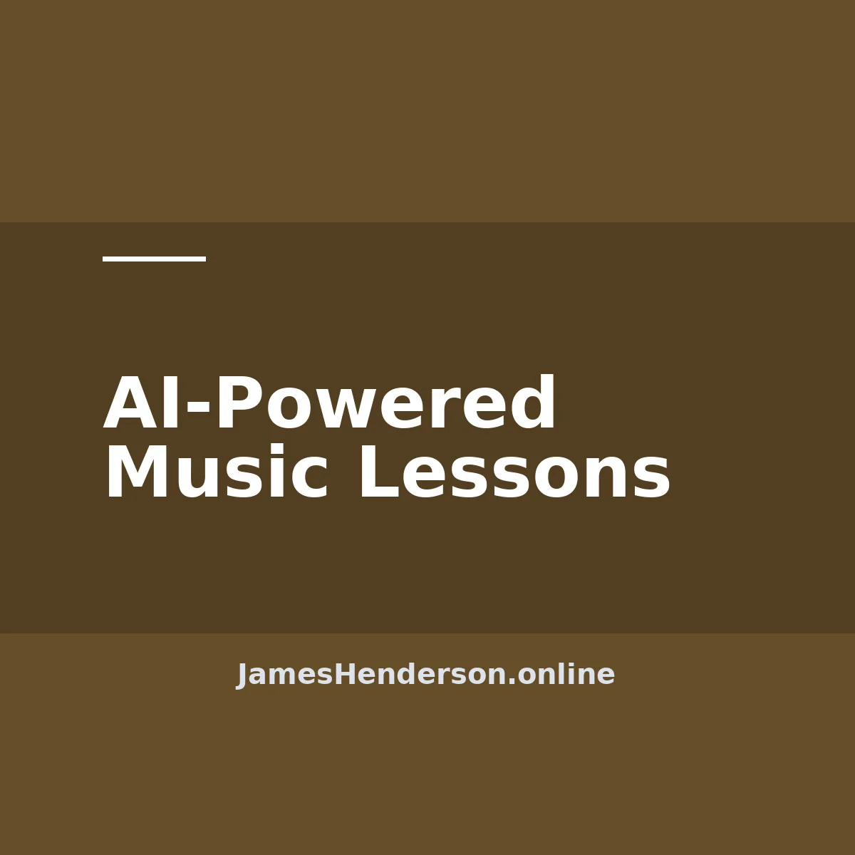 AI-Powered Music Lessons