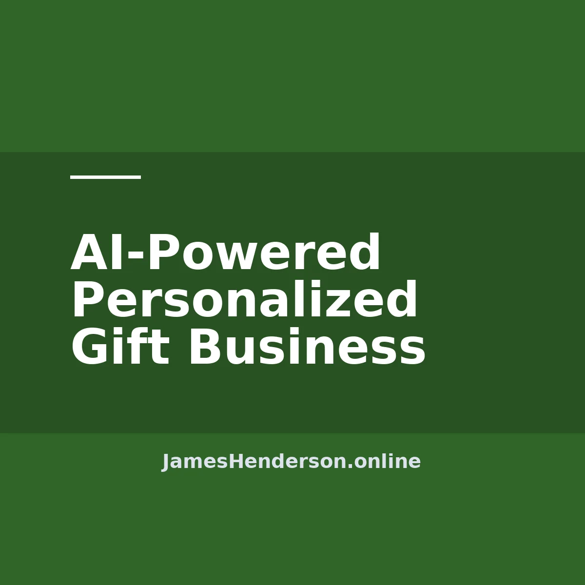 AI-Powered Personalized Gift Business