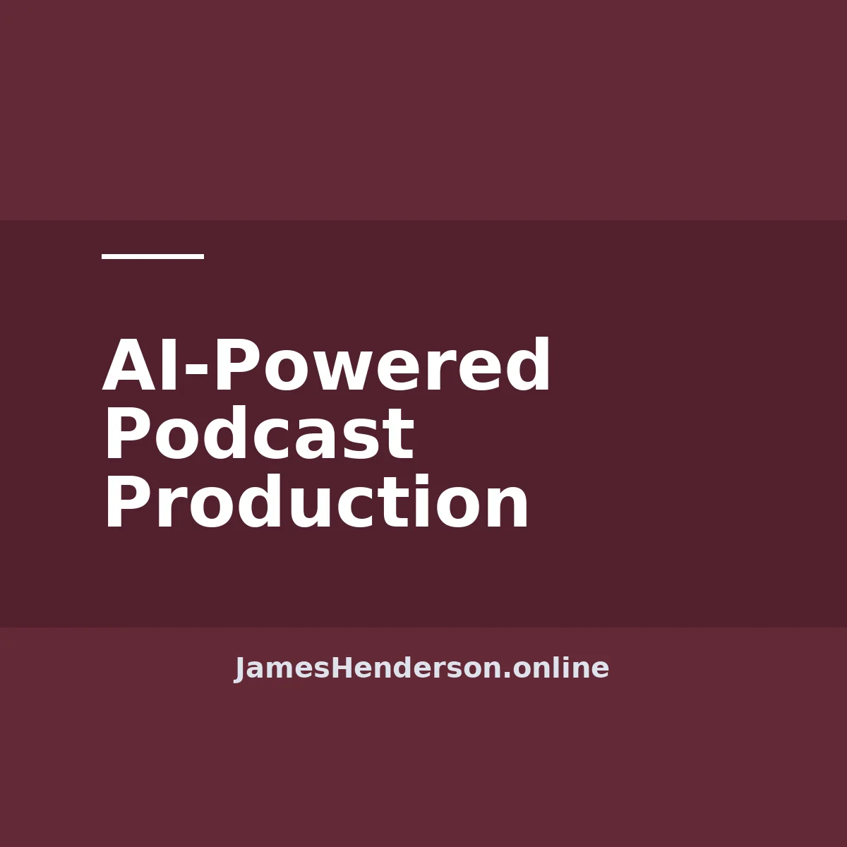 AI-Powered Podcast Production