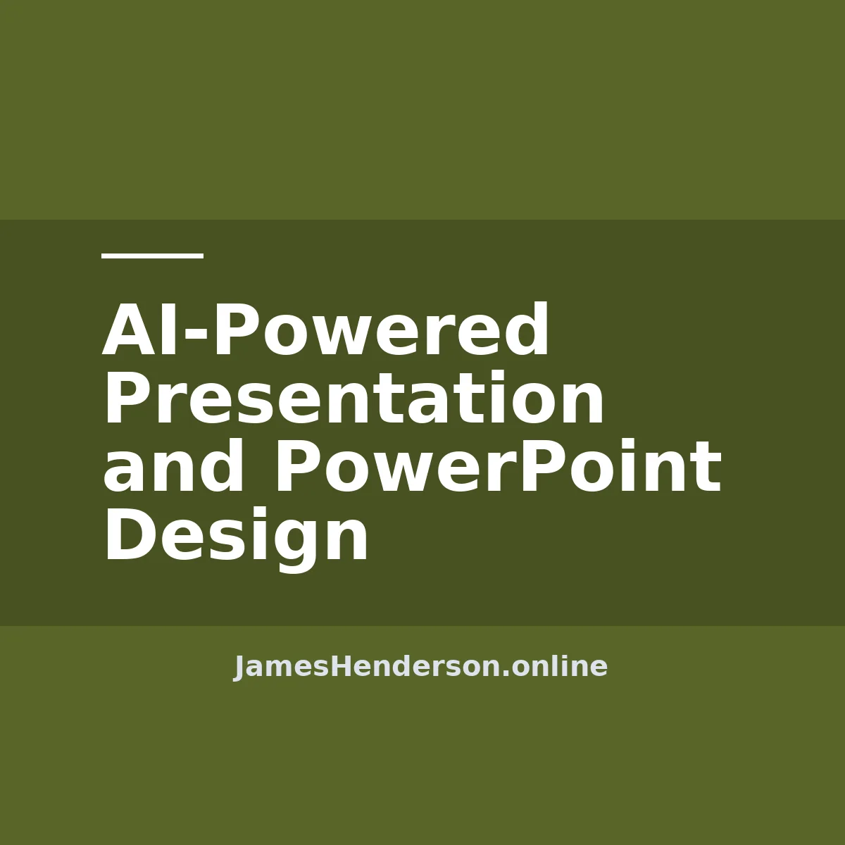 AI-Powered Presentation and PowerPoint Design