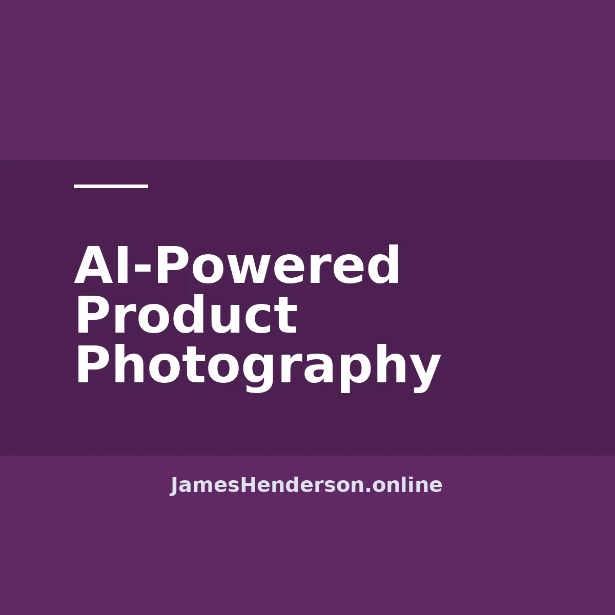 AI-Powered Product Photography