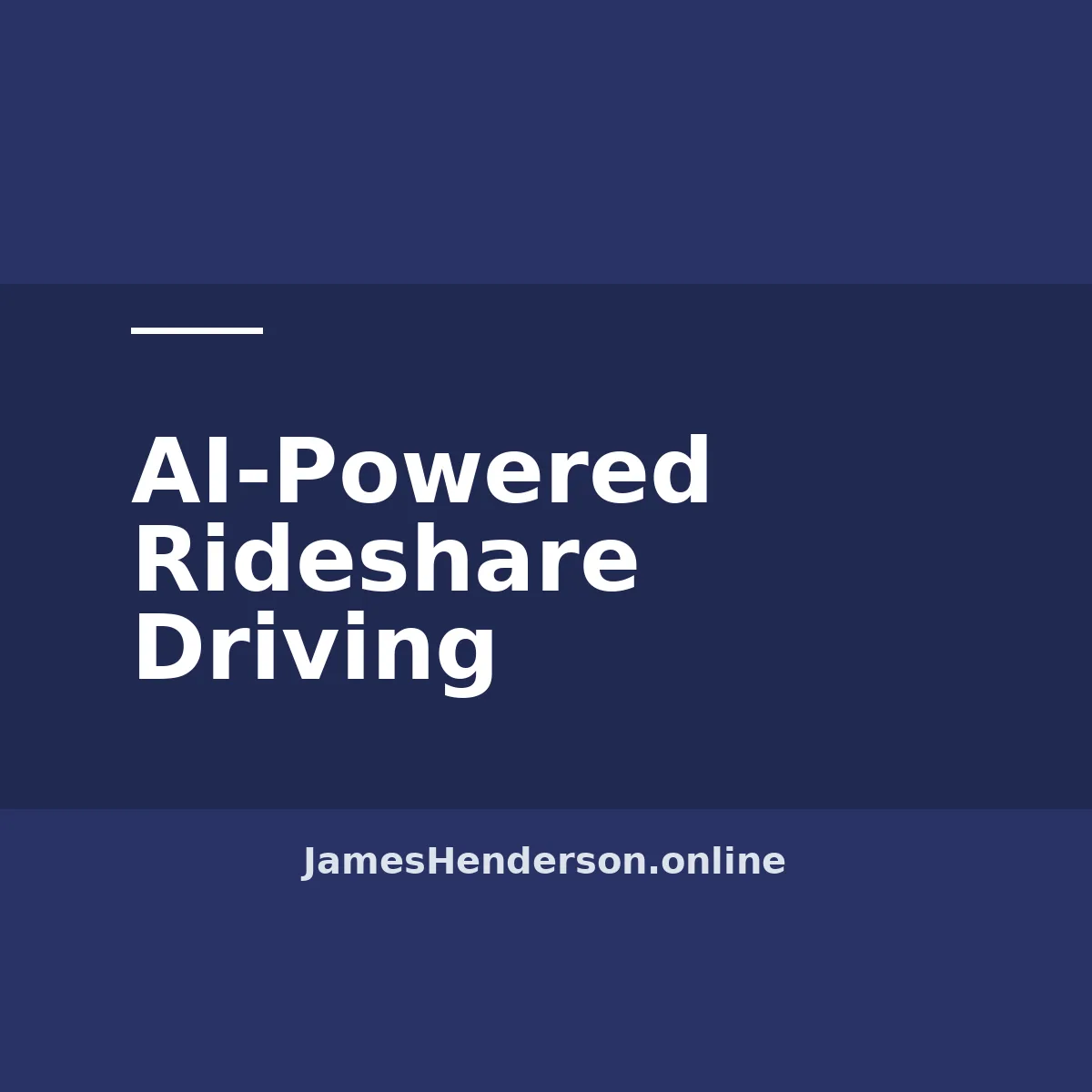 AI-Powered Rideshare Driving